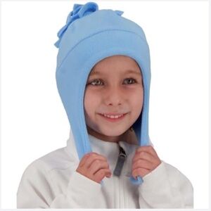 NWT Obermeyer Orbit Fleece Hat (Light Blue, Little Kids)